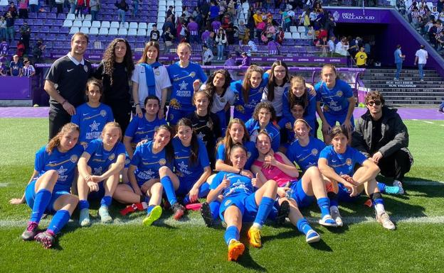 El Olímpico B 'estrena' Zorrilla para el fútbol femenino