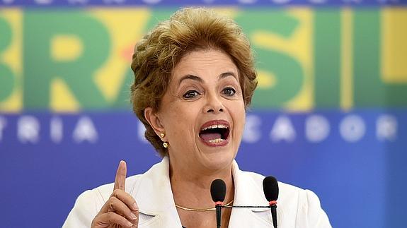 Rousseff acusa a su vicepresidente de ser «el líder de la conspiración»