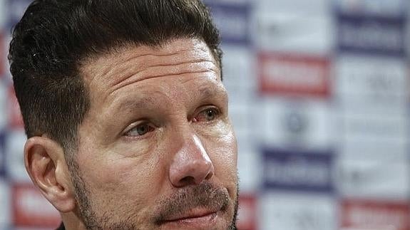 Simeone: «Tengo la certeza de que sólo dependemos de nosotros»