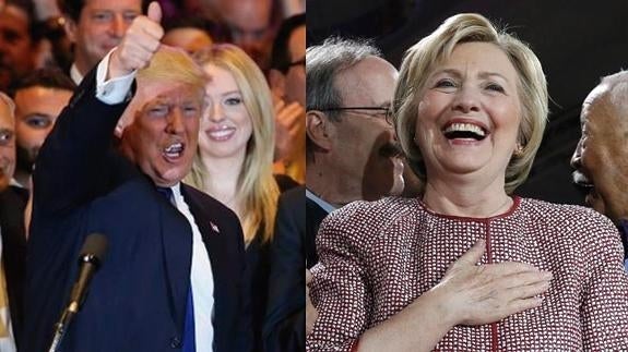 Trump y Clinton arrasan en Nueva York