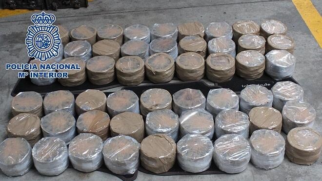 Intervenidos más de 56 kilos de heroína ocultos en un vehículo en Pontevedra