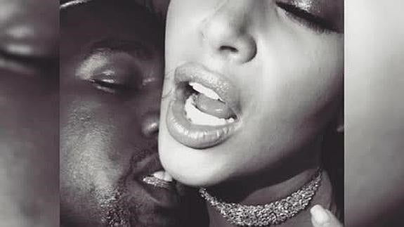 Las fotos más calientes de Kim Kardashian y Kanye West