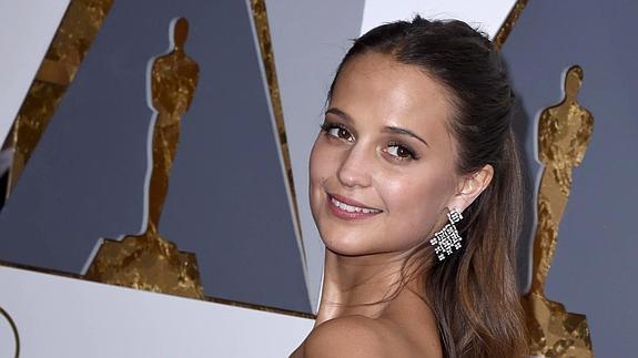 Alicia Vikander será Lara Croft en la nueva versión de 'Tomb Raider'