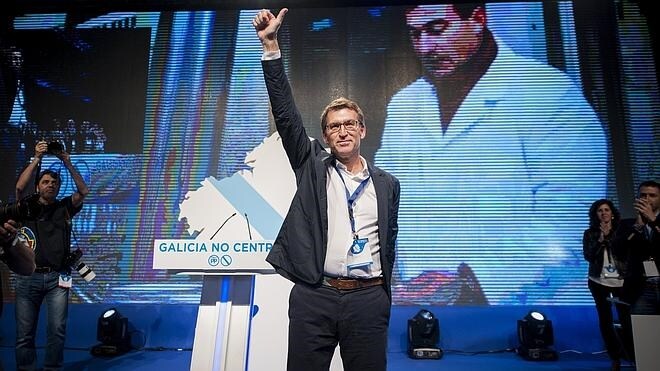 Feijóo, reelegido líder del PP gallego y designado candidato a la Xunta