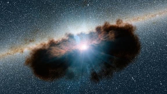 Observan por primera vez el disco alrededor de un agujero negro supermasivo