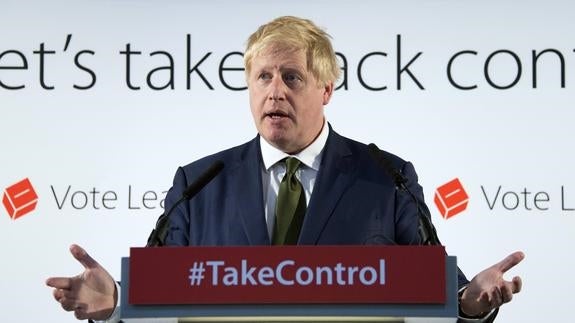 Boris Johnson compara el proyecto de la UE con el de Hitler