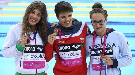 Judit Ignacio, bronce europeo y mínima olímpica en 200 mariposa