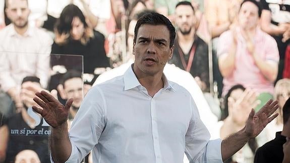 Sánchez: «El cambio no tiene intermediarios»