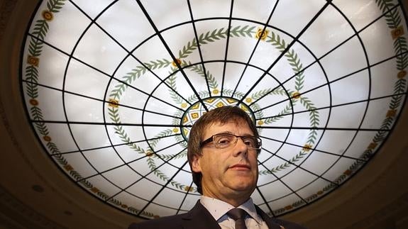 Puigdemont defiende la actuación de los Mossos en Gràcia pese a algún «pequeño error» anterior