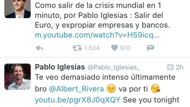 Évole pide a Rivera e Iglesias que dejen de hacer 'spoilers' del cara a cara en Twitter