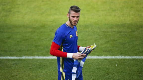 De Gea: «Tengo mucha ilusión por ayudar al equipo, estoy preparado»