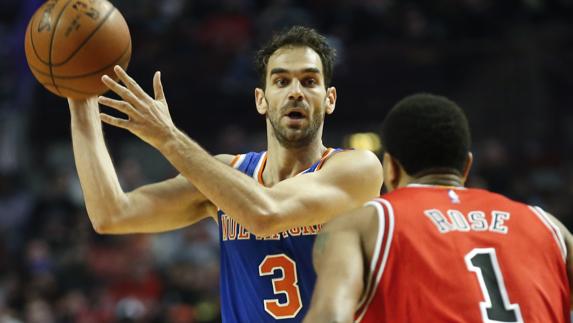 El base extremeño José Manuel Calderón, traspasado a los Chicago Bulls