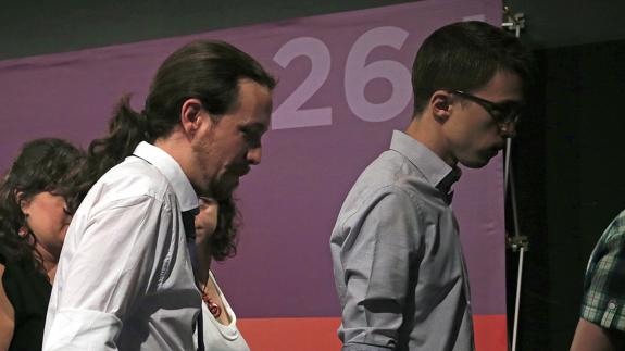 Errejón discrepa de Iglesias y cree que la confluencia les ha hecho perder votos