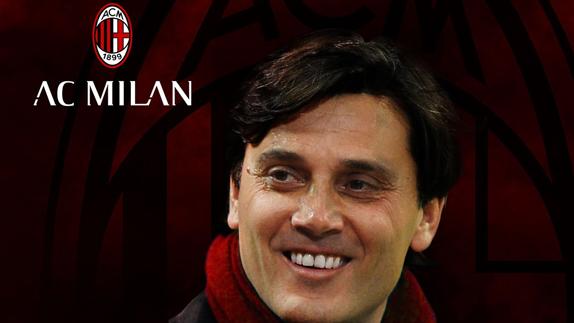 El Milan confirma que Vincenzo Montella es el nuevo entrenador