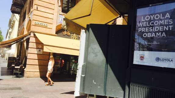 Sevilla se resigna a no ver a Obama