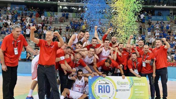 Croacia, primer rival de España en los Juegos