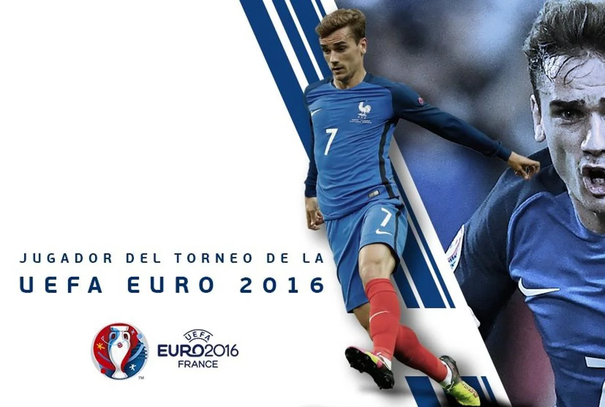 Griezmann, mejor jugador de la Euro 2016