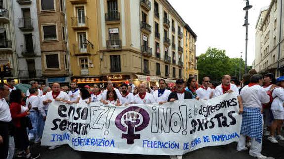 Los Sanfermines se saldan con cuatro agresiones sexuales y once tocamientos