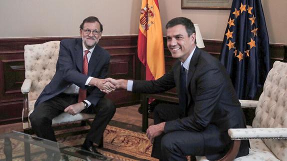 Rajoy se topa en Sánchez con un muro infranqueable