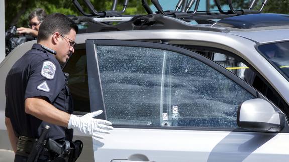 Persecución de película por las calles de Los Ángeles