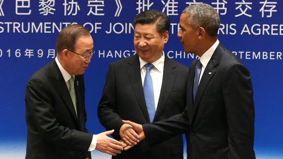 El G-20 arranca con el pacto climático de EE UU y China
