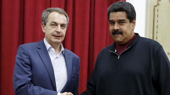 Zapatero llega a Venezuela para reunirse con el Gobierno y la oposición