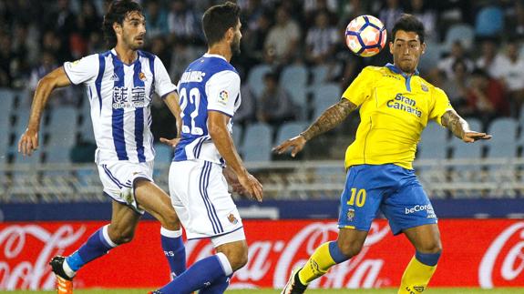 Willian José, clave con dos goles en primer triunfo de la Real