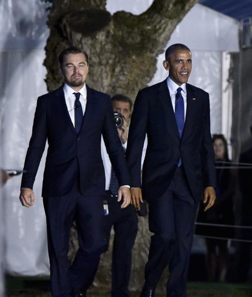 Obama y DiCaprio piden hacer más en la lucha contra el cambio climático