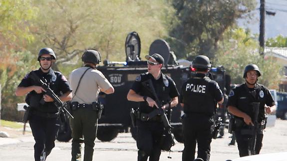 Mueren dos policías en un tiroteo en la ciudad californiana de Palm Springs