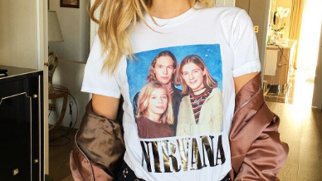 Courtney Love se la lía a Chiara Ferragni por una camiseta de Nirvana