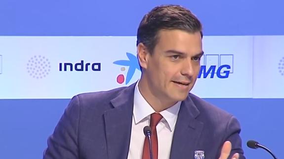 Cuando Pedro Sánchez no era tan rojo