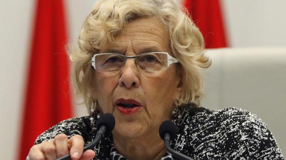 Carmena compara la subida del NO2 con la fiebre