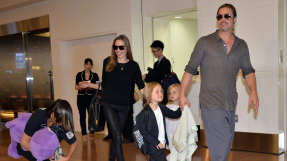 Brad Pitt quiere la custodia compartida de sus hijos con Angelina Jolie