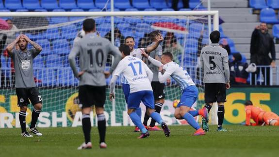 Ontiveros le da el triunfo al Málaga en un partido agónico