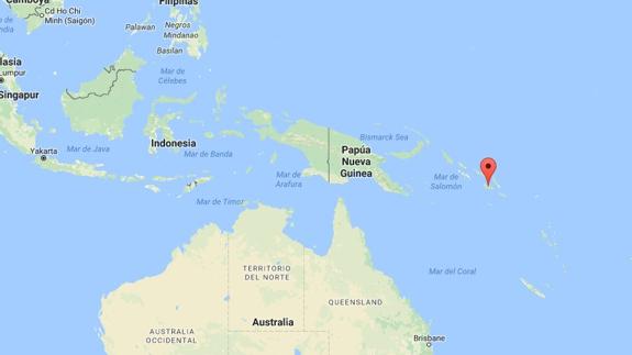 Desactivan la alerta de tsunami tras un terremoto de 7,7 grados en las Islas Salomón