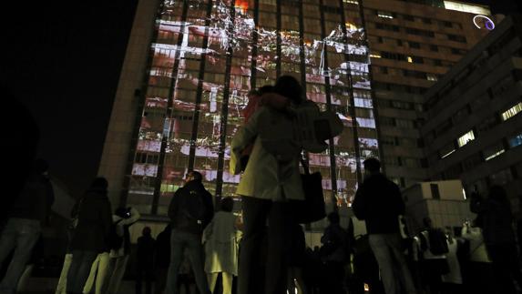 Así se vive un bombardeo sobre un hospital