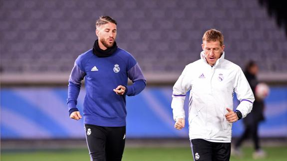 Sergio Ramos será baja para la semifinal contra el América en el Mundialito