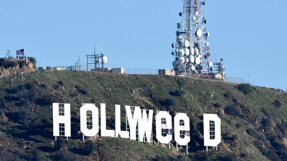 Hollywood celebra la llegada del cannabis