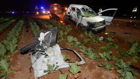 Mueren cinco jóvenes en una colisión de dos coches en Cartagena