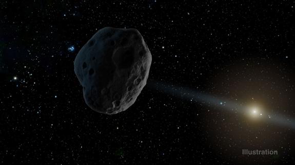 Un enorme asteroide descubierto en noviembre se acerca a la Tierra