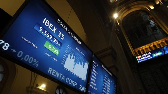 El Ibex-35 toma aire, de vuelta a los 9.453,5 puntos