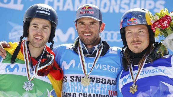 Lucas Eguibar, subcampeón mundial de boardercross