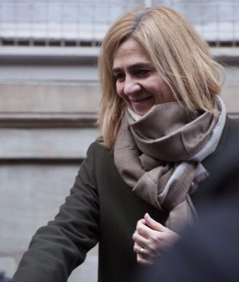 La infanta estudia recurrir para «limpiar cualquier duda sobre su honorabilidad»