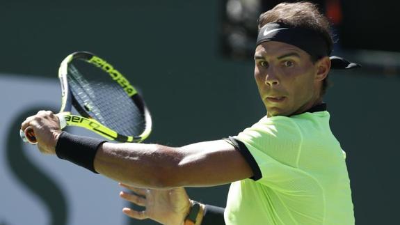 Nadal tumba a Pella e irrumpe firme en Indian Wells