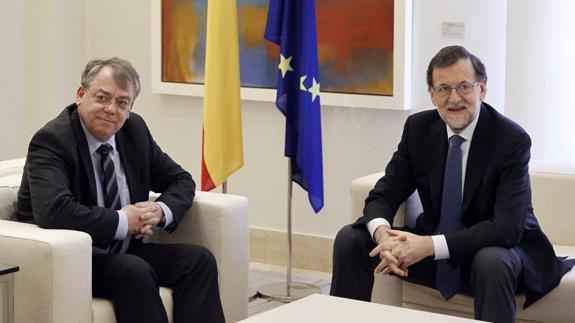 Rajoy se reúne con el presidente del Tribunal de Cuentas Europeo