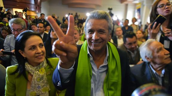 Moreno se impone en las presidenciales de Ecuador con el 51,16% de los votos