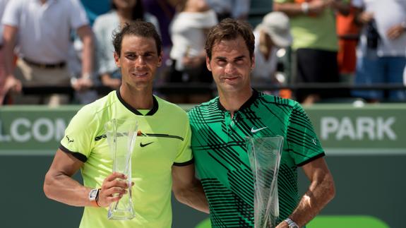 Federer y Nadal regresan entre los cinco mejores