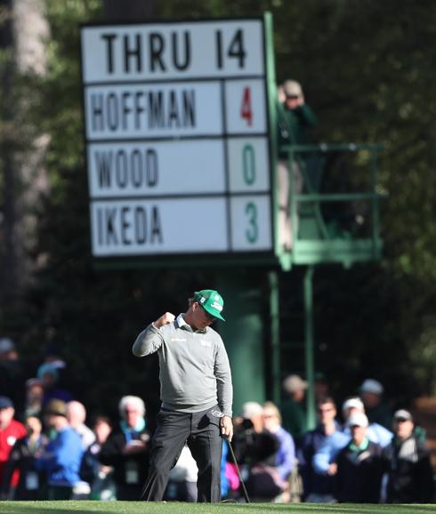 Hoffman, líder tras la primera jornada del Masters de Augusta