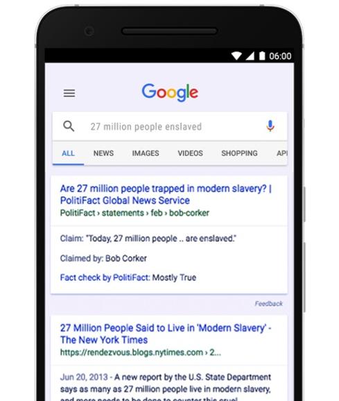 Google extiende a todos los países su servicio de noticias contrastadas