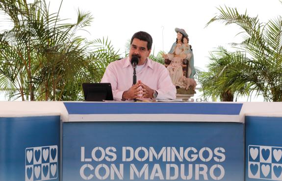 Maduro afirma que «en la oposición no hay nadie con quien conversar»